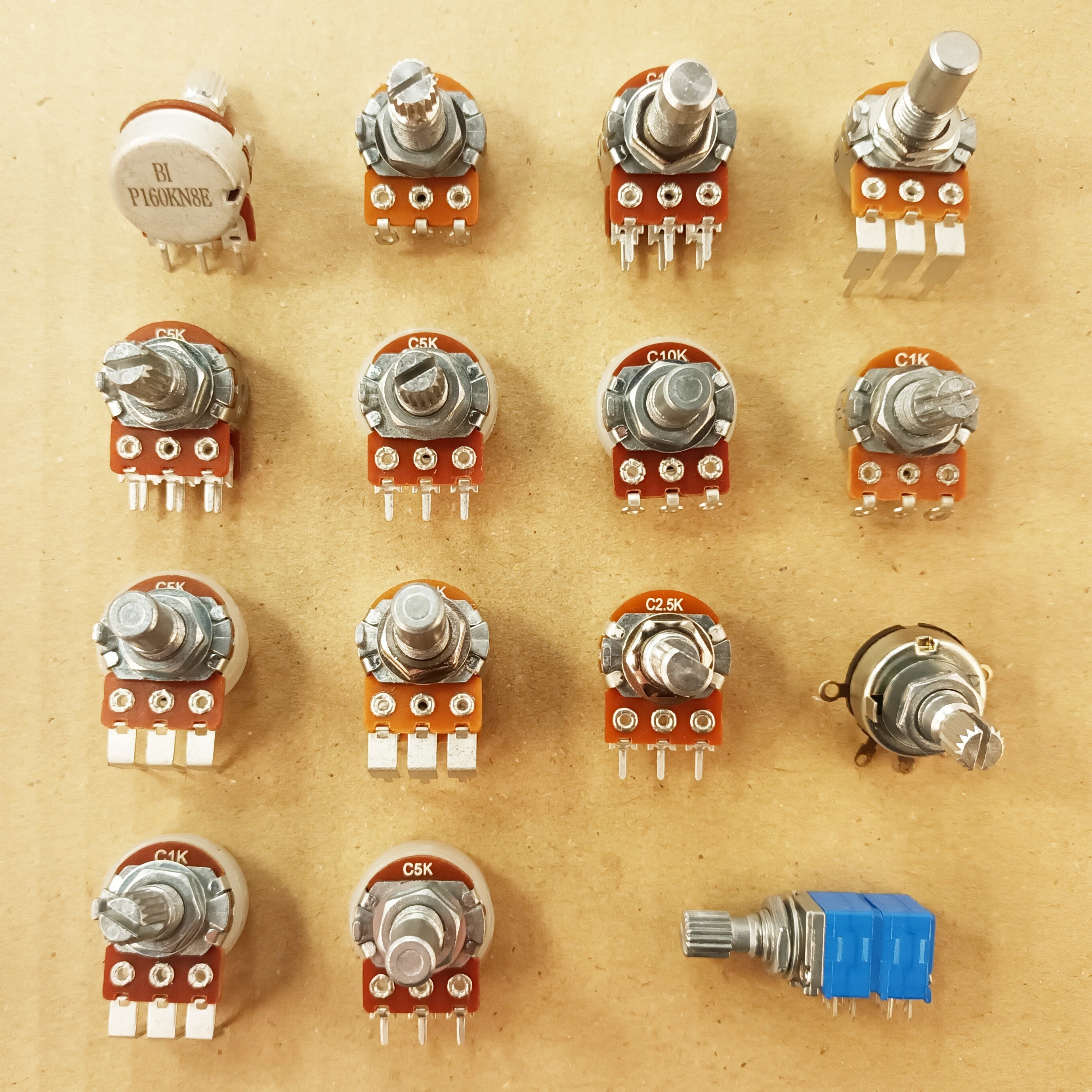 C Track Reverse Log Pots