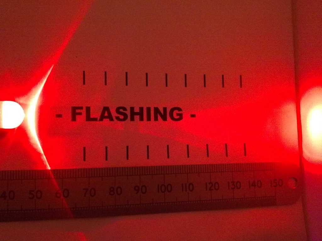 Flashing LED 12 Volt Pre Wired Clear High Brightness 10mm 12V Light Operates 6V To 12V