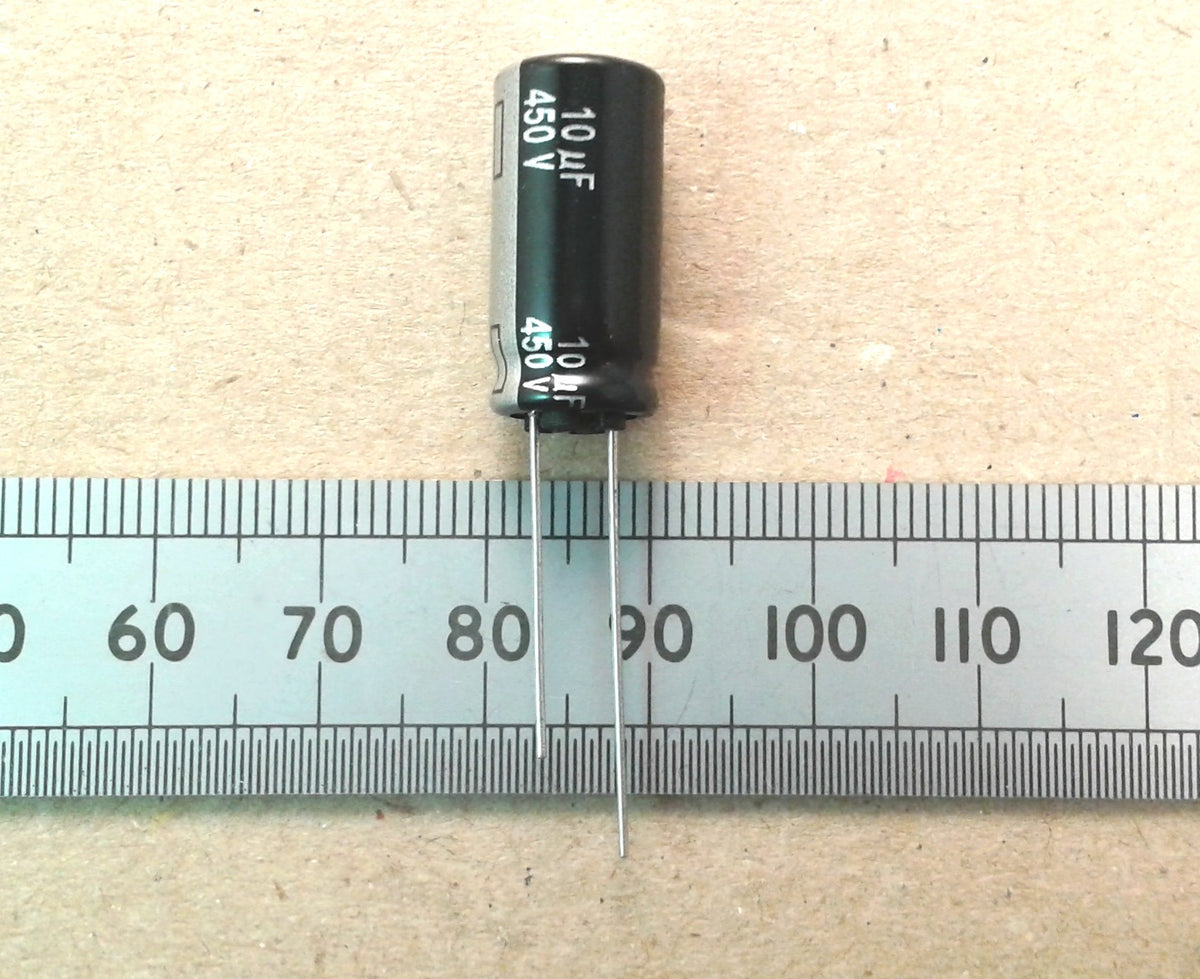 450V High Voltage Capacitor For Valve Tube Radio HT Power Supply Filter 10uF 15uF 22uF 33uF 47uF Panasonic EE