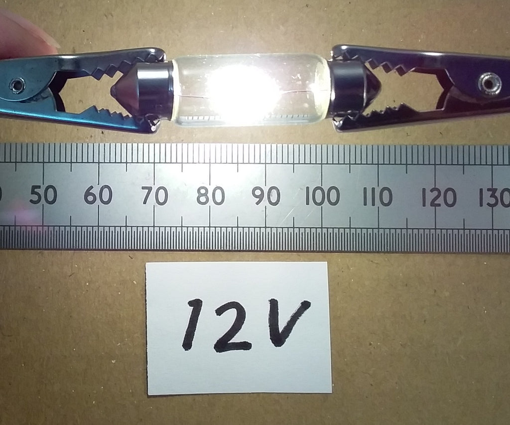 Festoon Lamp 12V or 24 Volt 5W Tubular Car Courtesy Light Number Plate Bulb