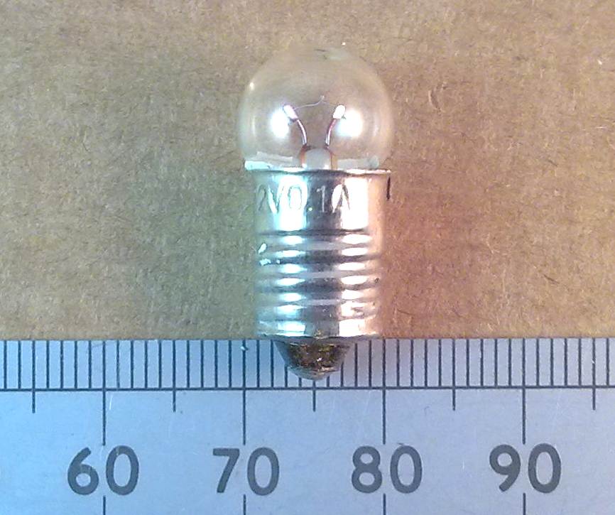 MES E10 Torch Light Bulb, Flashlight, Indicator Lamp Various Voltages and Currents