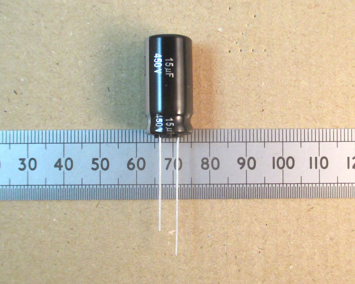 450V High Voltage Capacitor For Valve Tube Radio HT Power Supply Filter 10uF 15uF 22uF 33uF 47uF Panasonic EE