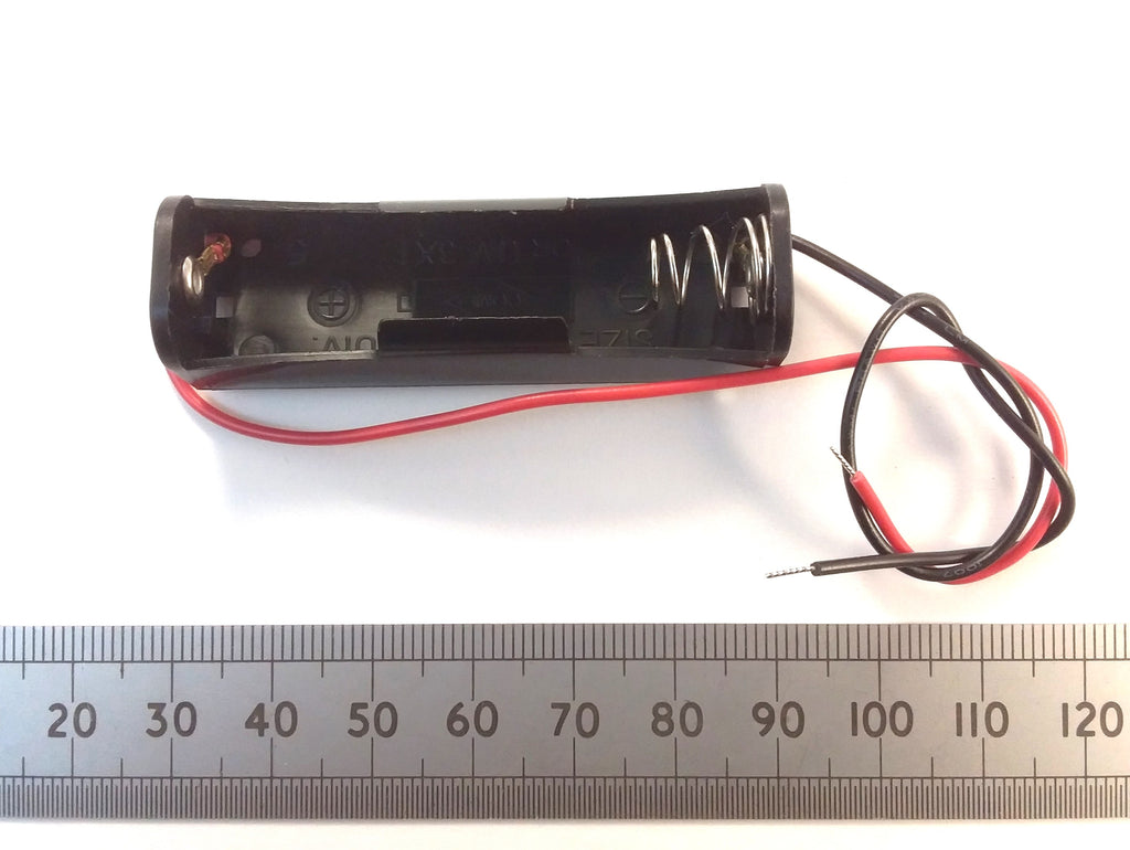 AA Battery Holder With Wires For 1, 2, 3, 4, or 6 UM-3 Batteries
