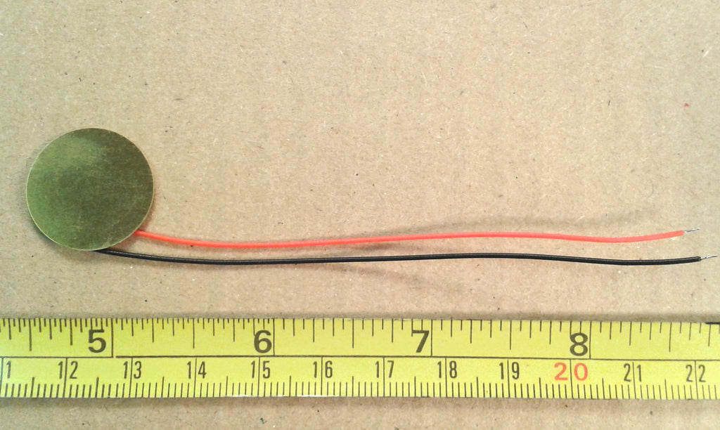 Piezo Speaker Piezoelectric Sounder Contact Microphone 20mm, 27mm, 35mm