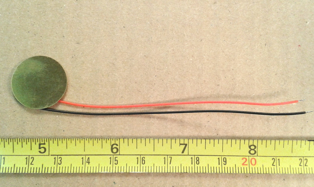 Piezo Speaker Piezoelectric Sounder Contact Microphone 20mm, 27mm, 35mm
