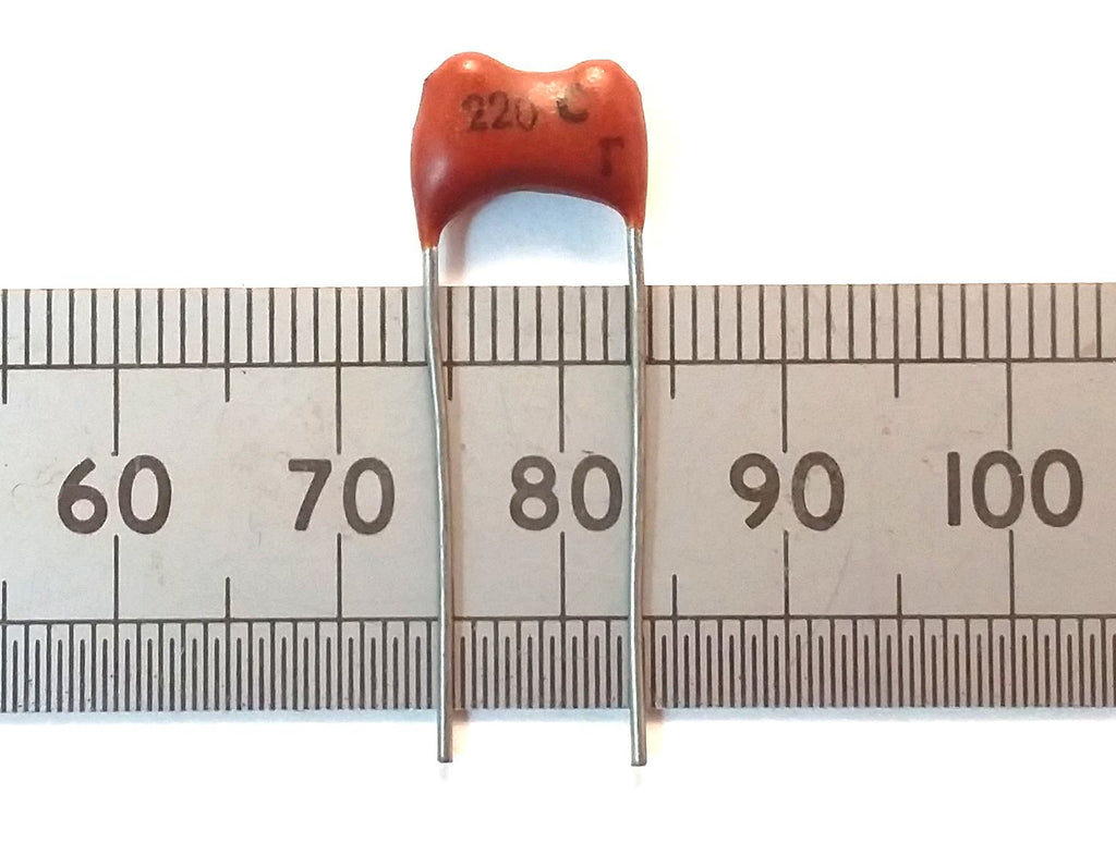 High Grade Silver Mica Soviet Military Radio Capacitors for Transmitter Filters and Audio