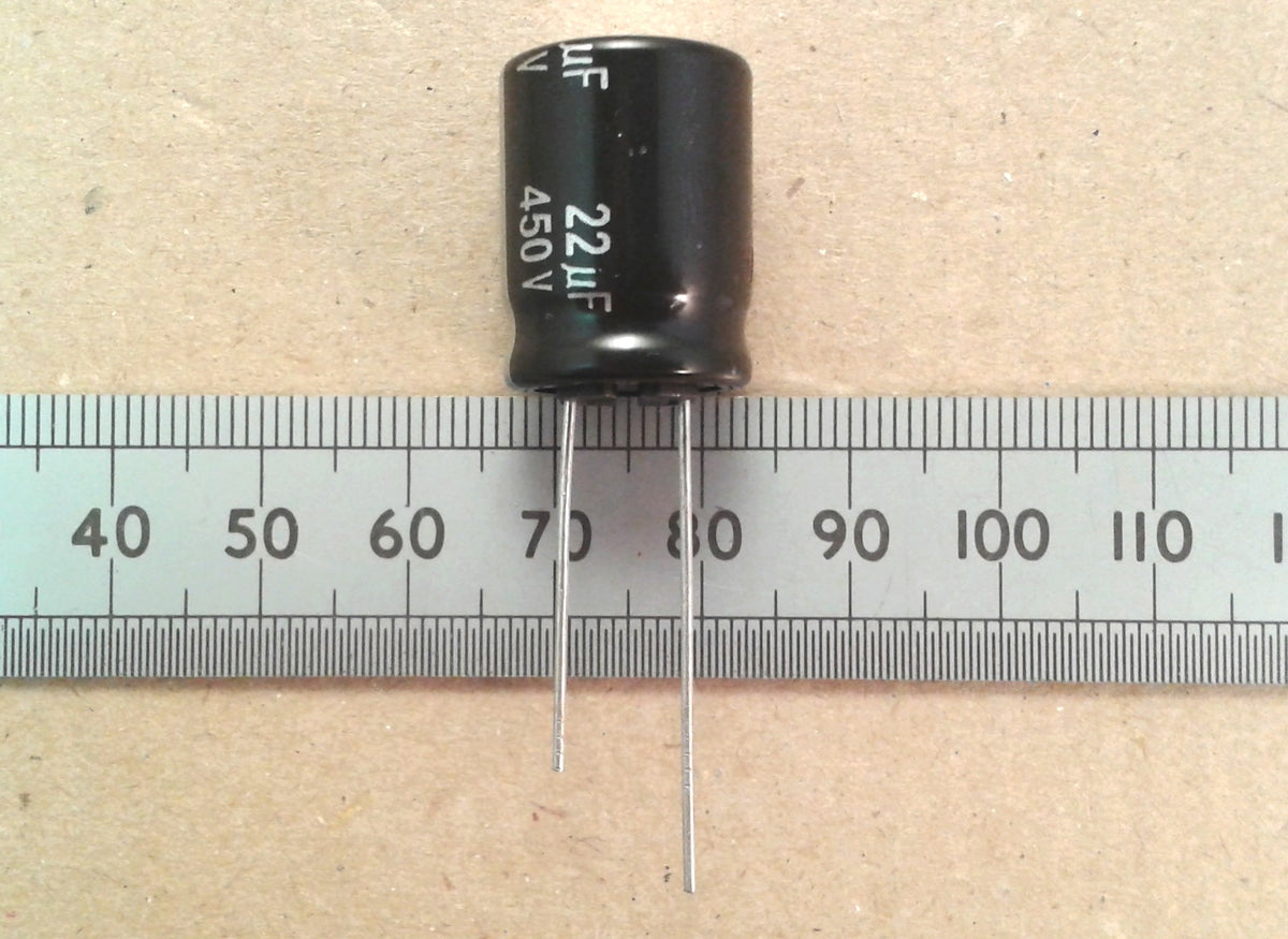 450V High Voltage Capacitor For Valve Tube Radio HT Power Supply Filter 10uF 15uF 22uF 33uF 47uF Panasonic EE