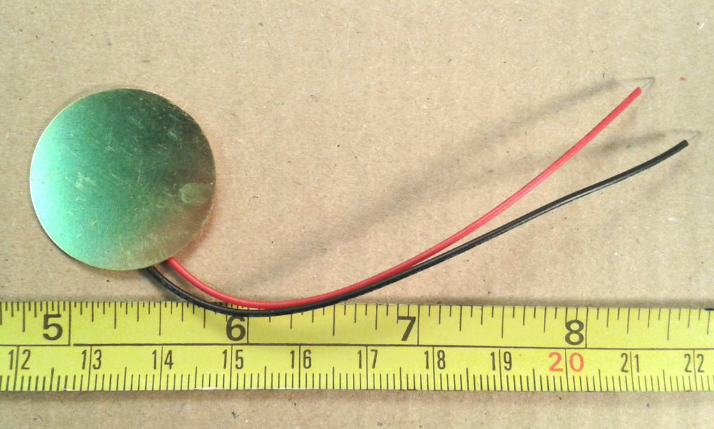 Piezo Speaker Piezoelectric Sounder Contact Microphone 20mm, 27mm, 35mm
