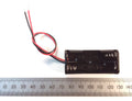 2X AAA Battery Holder With Wires 2 UM4, Long And Side By Side