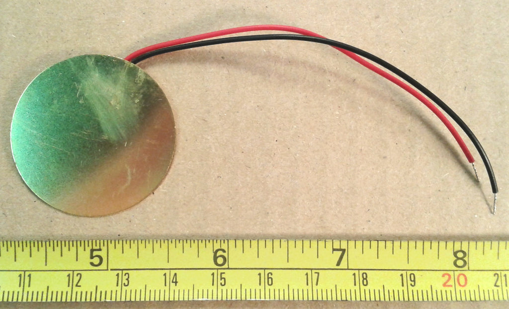 Piezo Speaker Piezoelectric Sounder Contact Microphone 20mm, 27mm, 35mm