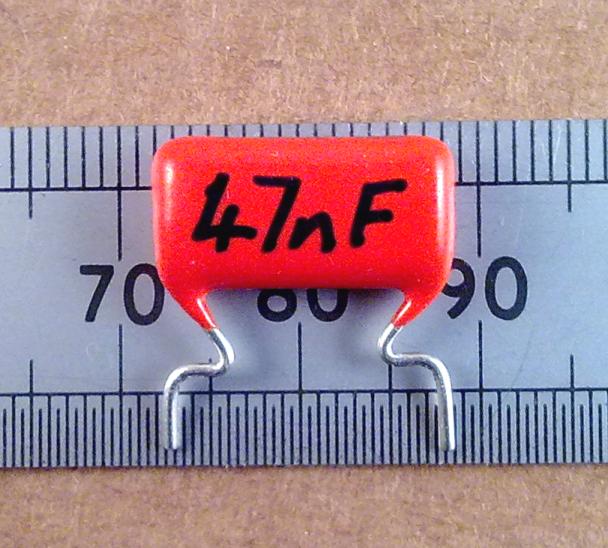 Capacitor Orange Drop Metalised Polyester Film MKT368