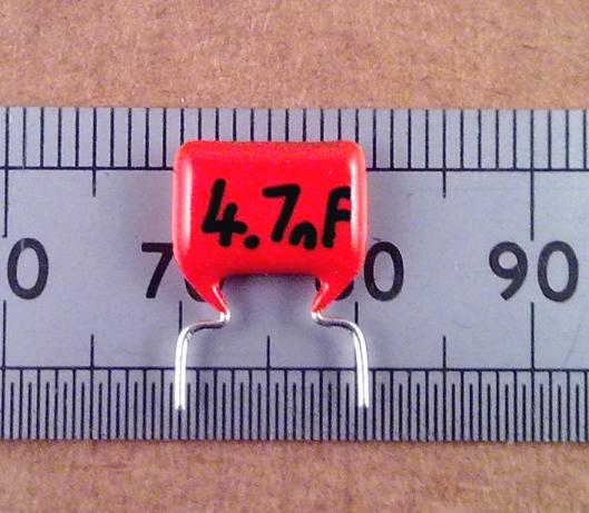 Capacitor Orange Drop Metalised Polyester Film MKT368