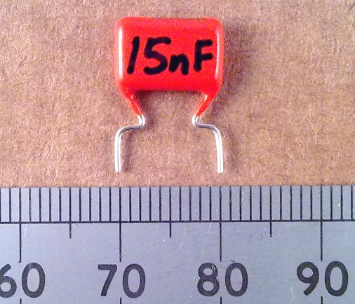 Capacitor Orange Drop Metalised Polyester Film MKT368