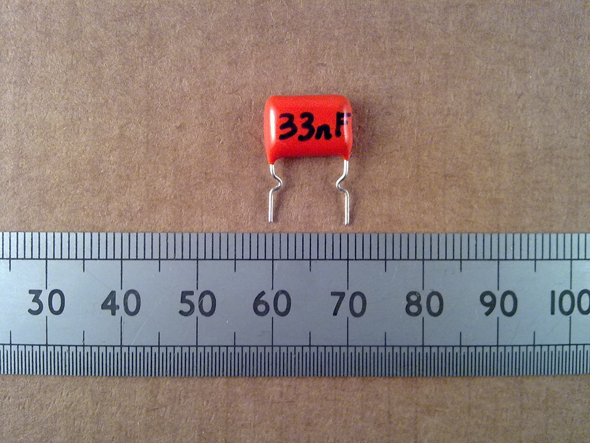 Capacitor Orange Drop Metalised Polyester Film MKT368