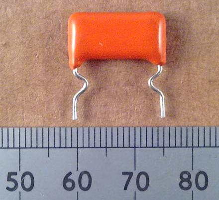 Capacitor Orange Drop Metalised Polyester Film MKT368