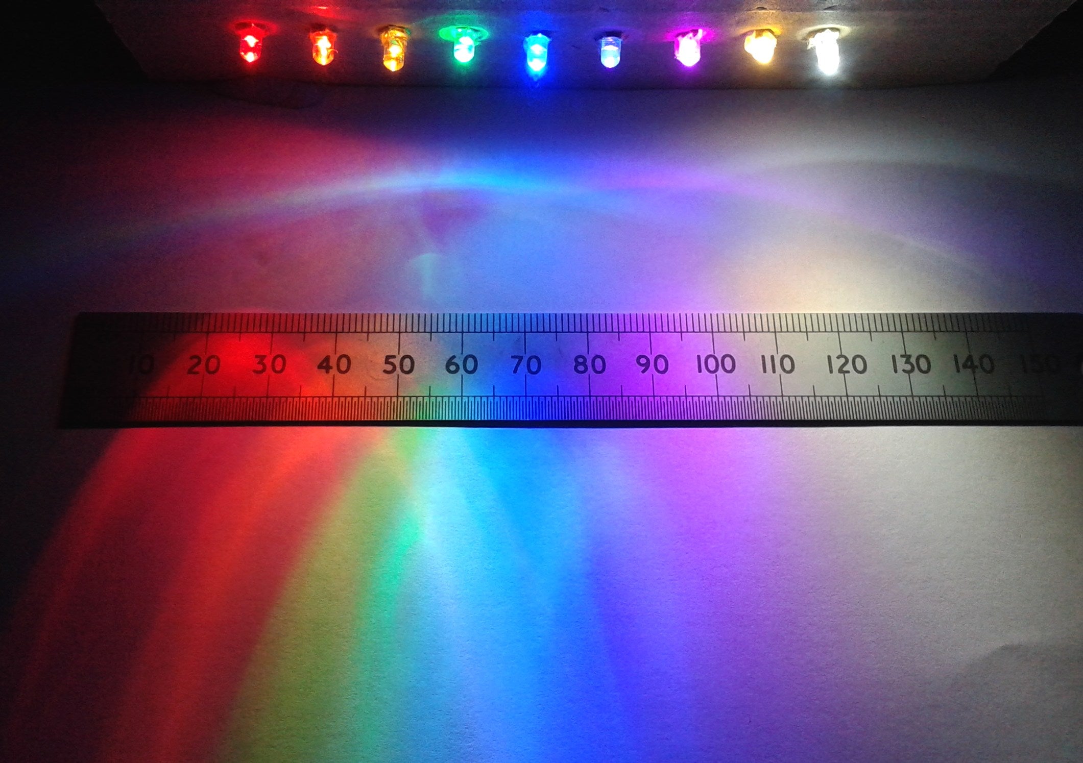 Pre-Wired LED 5V To 6 Volt 3mm Diameter Clear High Brightness Constant LEDs