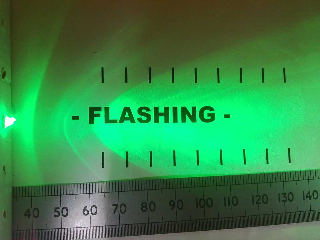 Flashing Pre-Wired LED 3mm 12V Volt Clear High Brightness