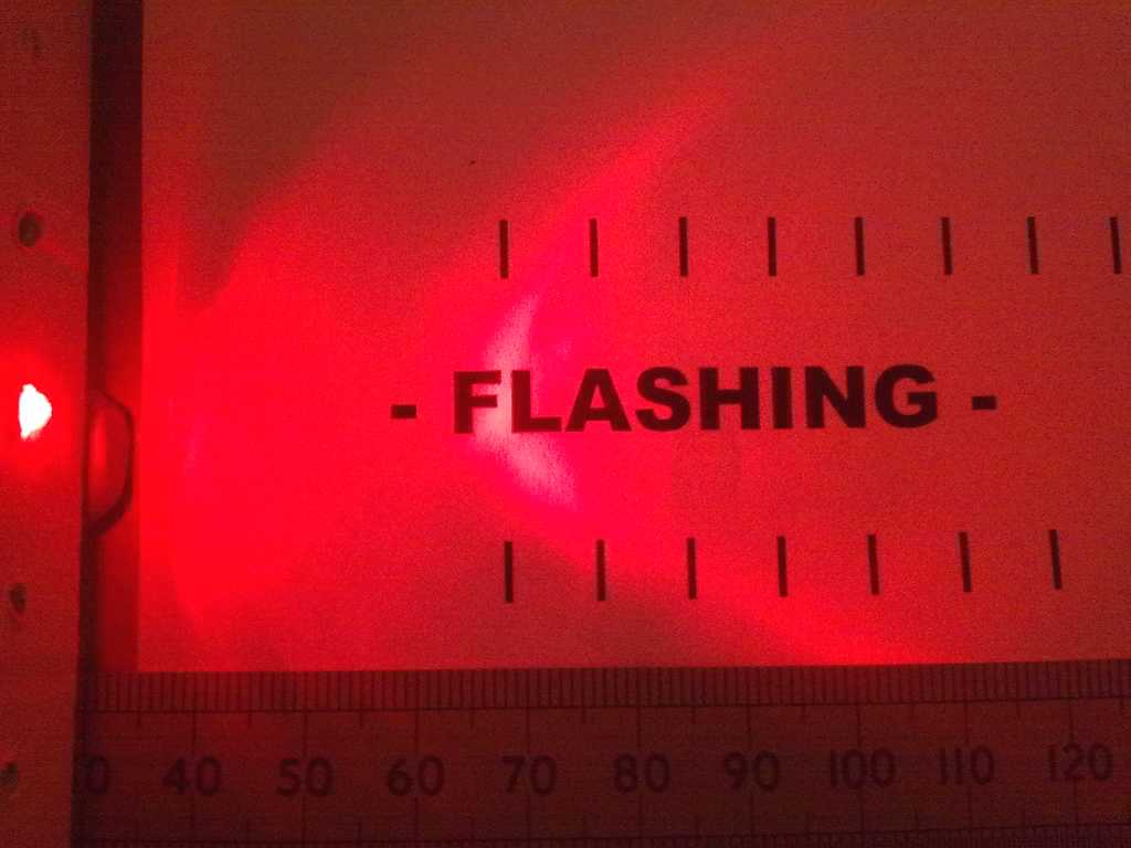 Flashing Pre-Wired LED 3mm 12V Volt Clear High Brightness