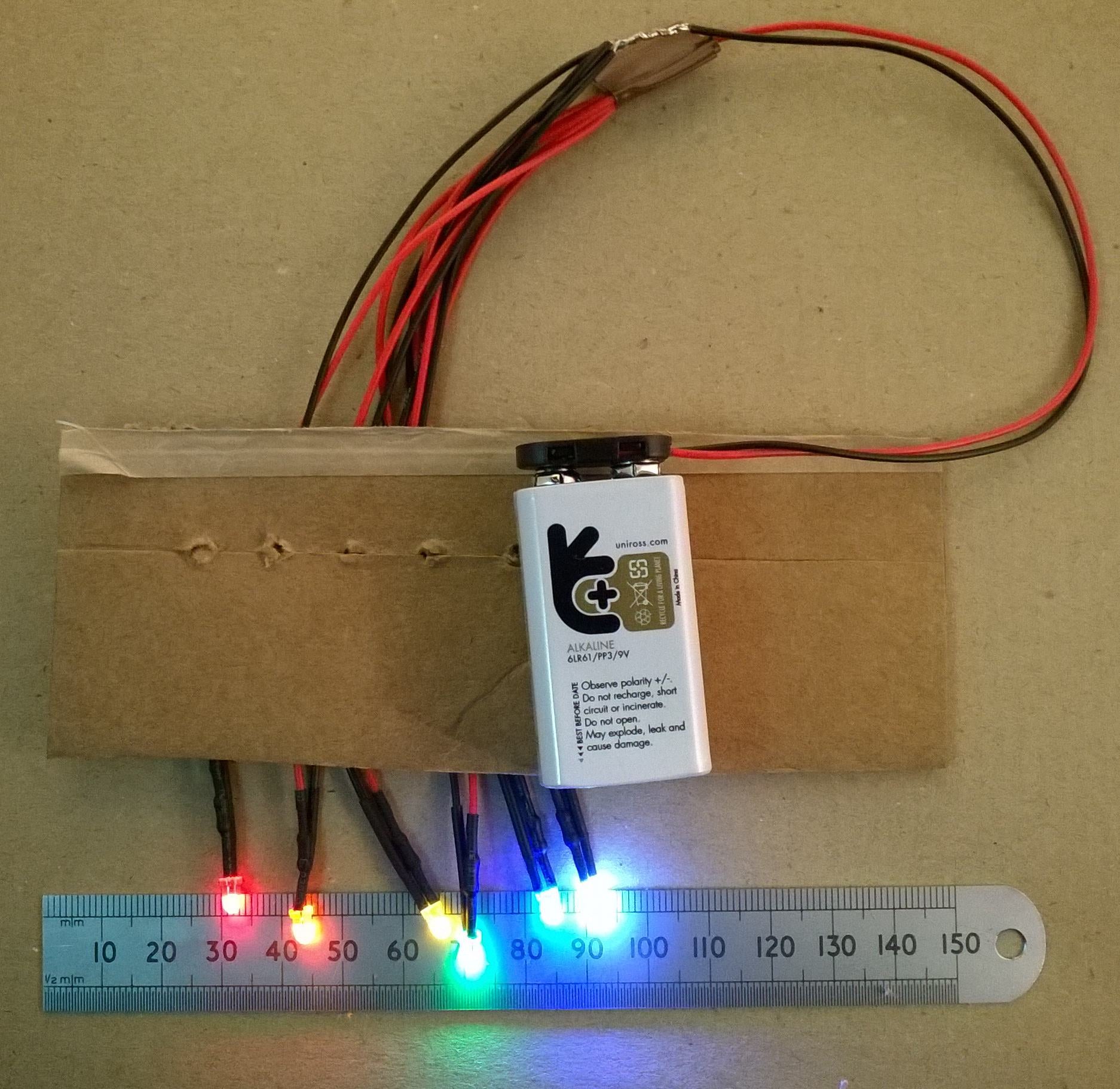 3mm Diffused LED 12 Volt 12V Pre-Wired Constant