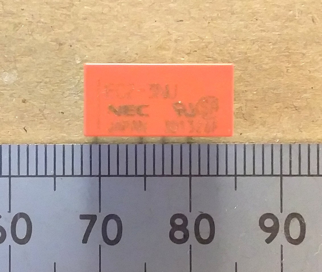 Gold Alloy Contact Relay DPDT Low Coil Current EC2 250 VAC 2A 3V 5V 12V Coils