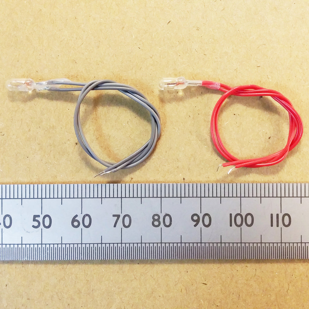 Grain Of Wheat Miniature Light Bulb Lamps Wire Leads 3V Or 6 Volt