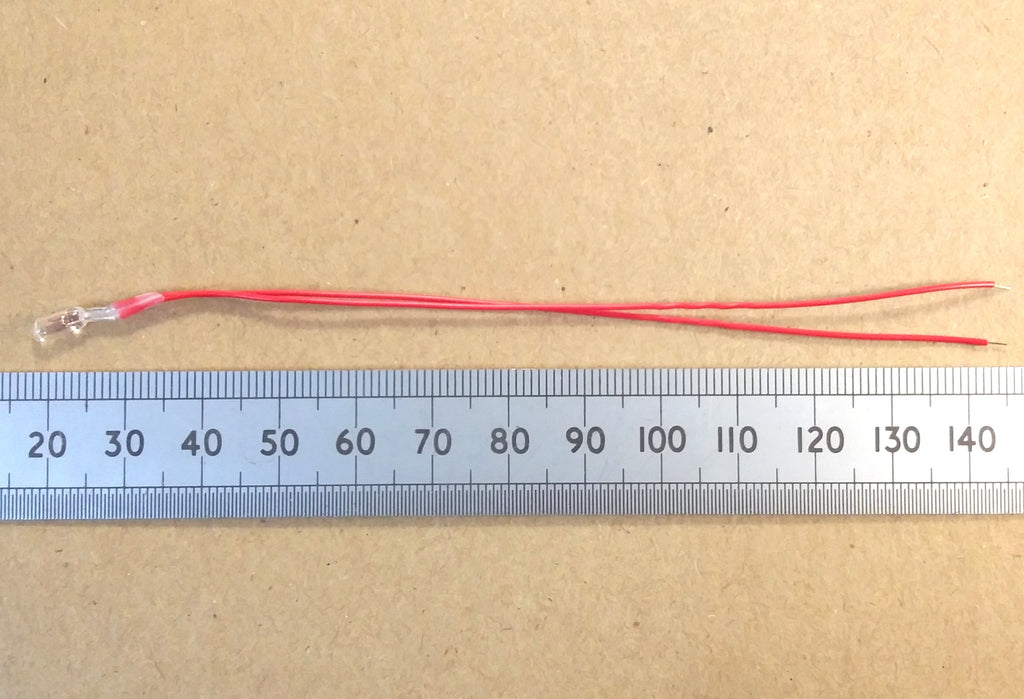 Grain Of Wheat Miniature Light Bulb Lamps Wire Leads 3V Or 6 Volt