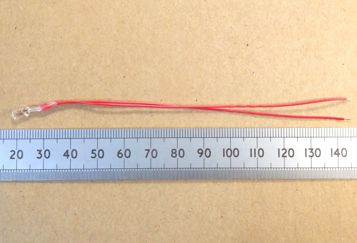 Grain Of Wheat Miniature Light Bulb Lamps Wire Leads 3V Or 6 Volt