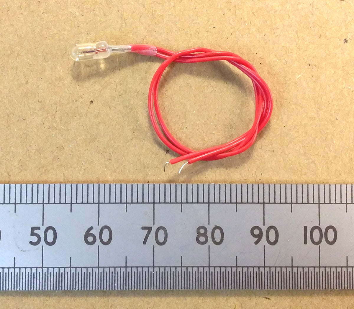 Grain Of Wheat Miniature Light Bulb Lamps Wire Leads 3V Or 6 Volt