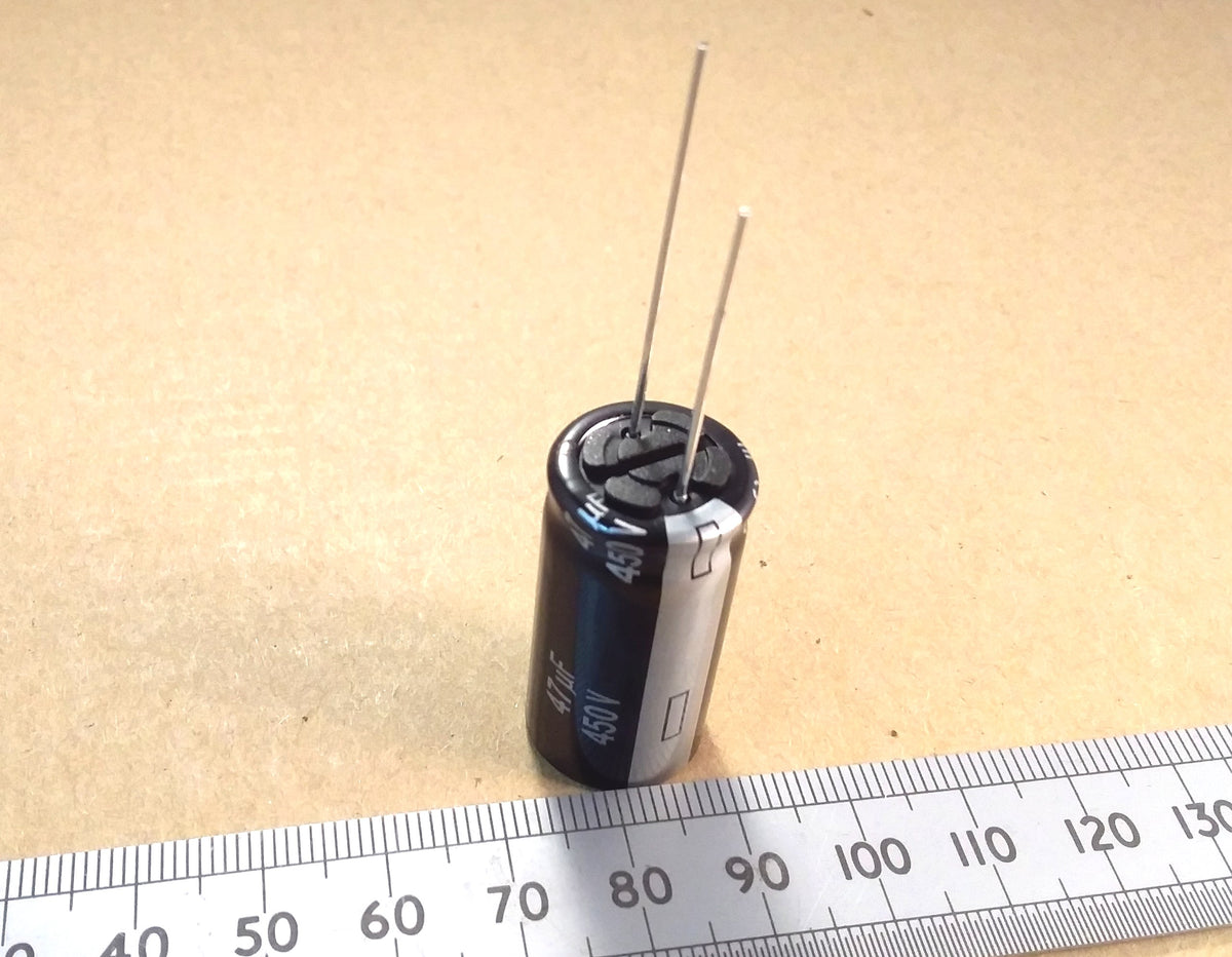 450V High Voltage Capacitor For Valve Tube Radio HT Power Supply Filter 10uF 15uF 22uF 33uF 47uF Panasonic EE