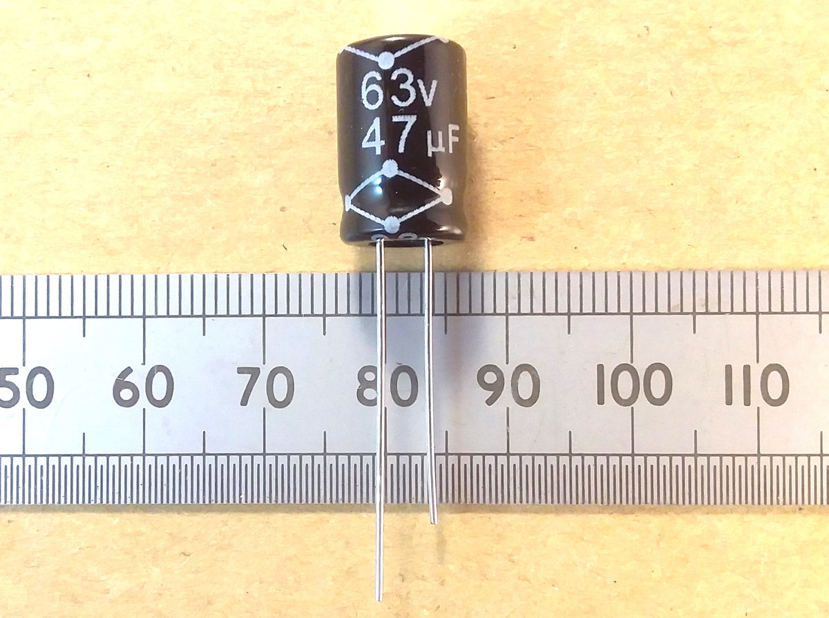 Bipolar Non Polar Electrolytic Capacitors Reversible NP Various Values