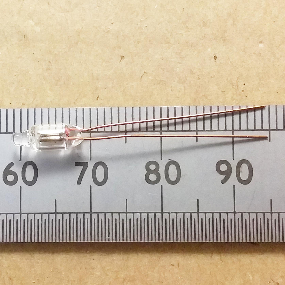 Neon Bulb 4mm Diameter Mains Indicator Glow Lamp