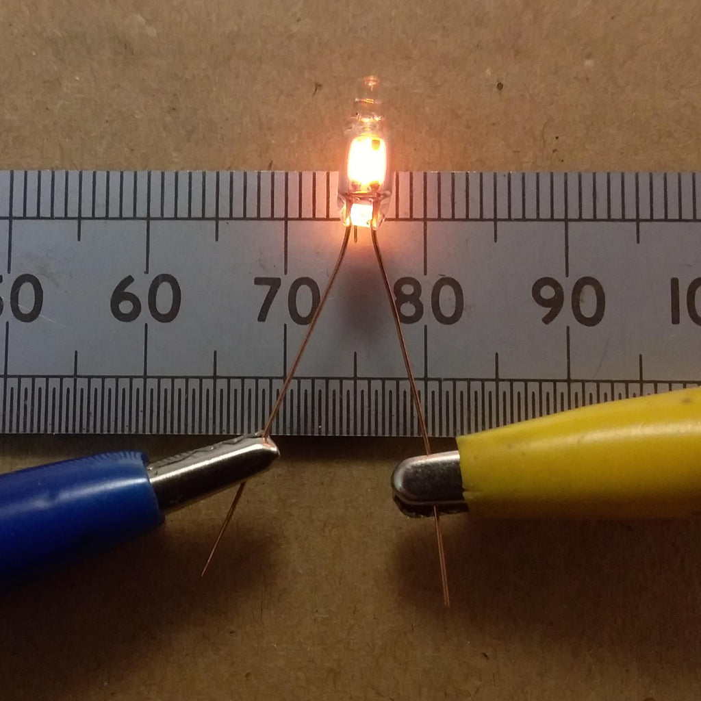 Neon Bulb 4mm Diameter Mains Indicator Glow Lamp