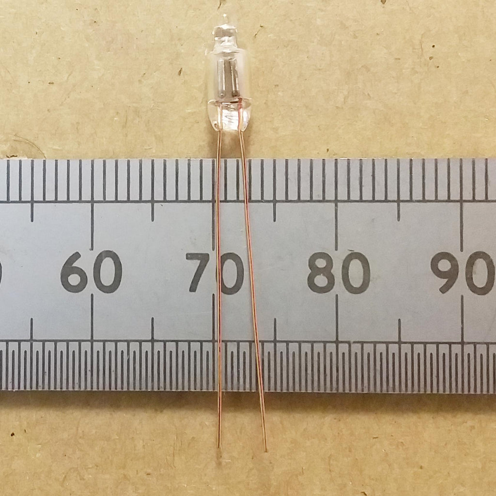 Neon Bulb 4mm Diameter Mains Indicator Glow Lamp