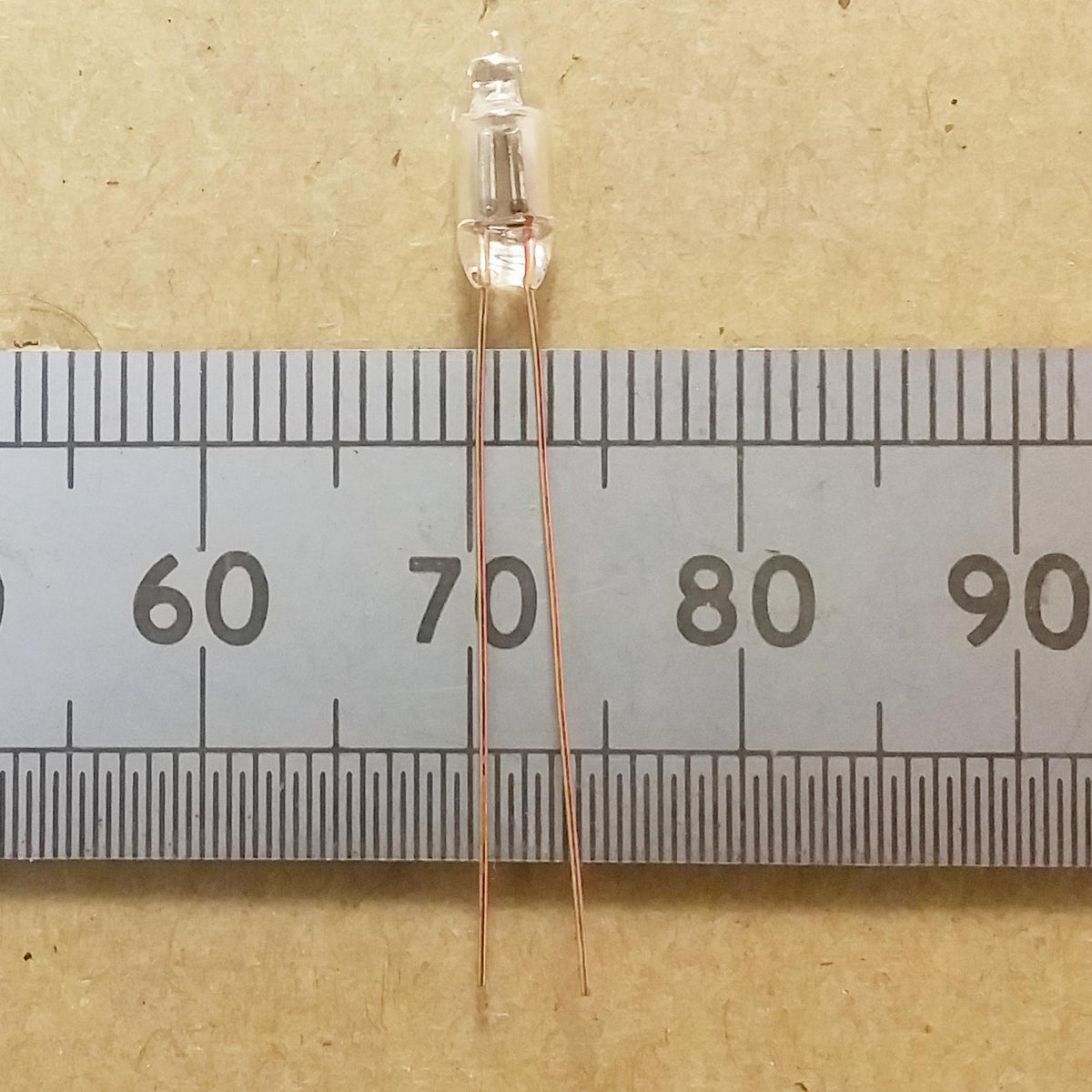 Neon Bulb 4mm Diameter Mains Indicator Glow Lamp