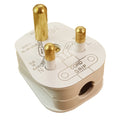 Round Pin Mains Power Plug 5 Amp 5A 250V UK British BS546A