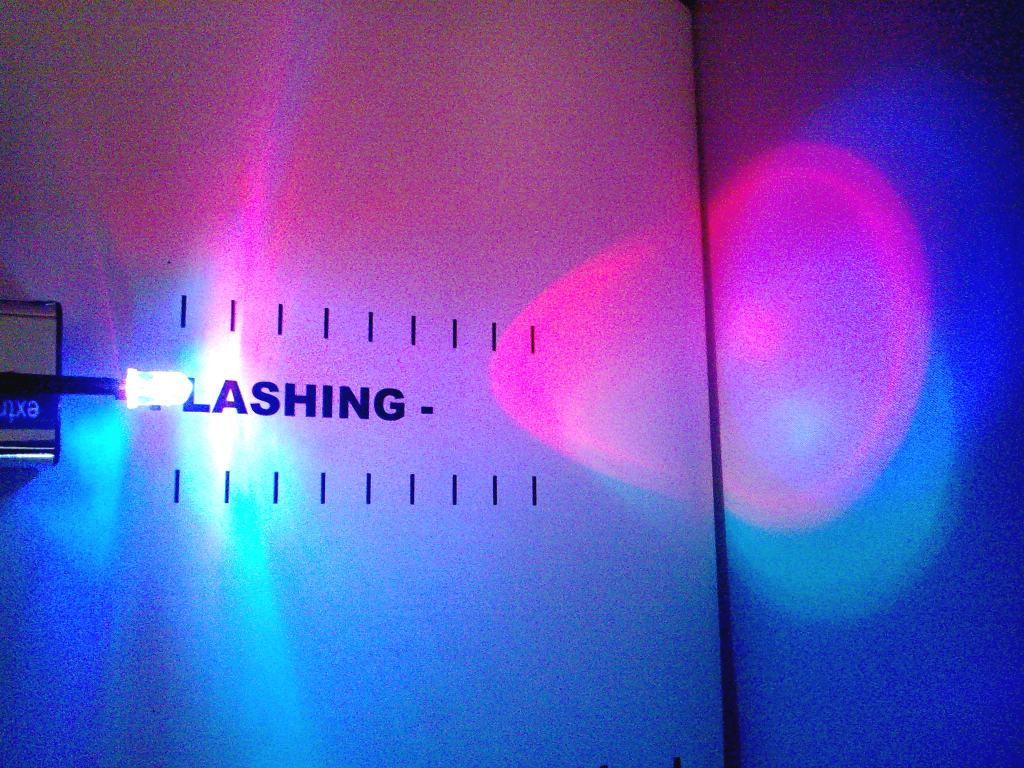 12 Volt Flashing LED Pre-Wired 5mm Clear High Brightness Works From 6V To 12V