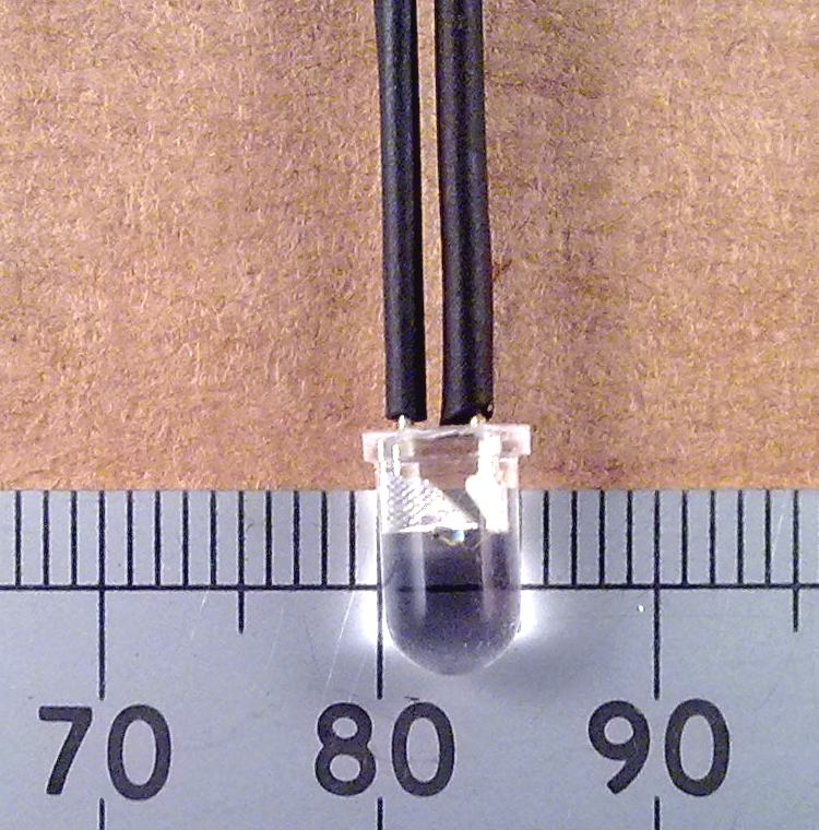 High Brightness LED 12V Volt Pre-Wired 5mm Clear Lights Constant Works 6V To 12V