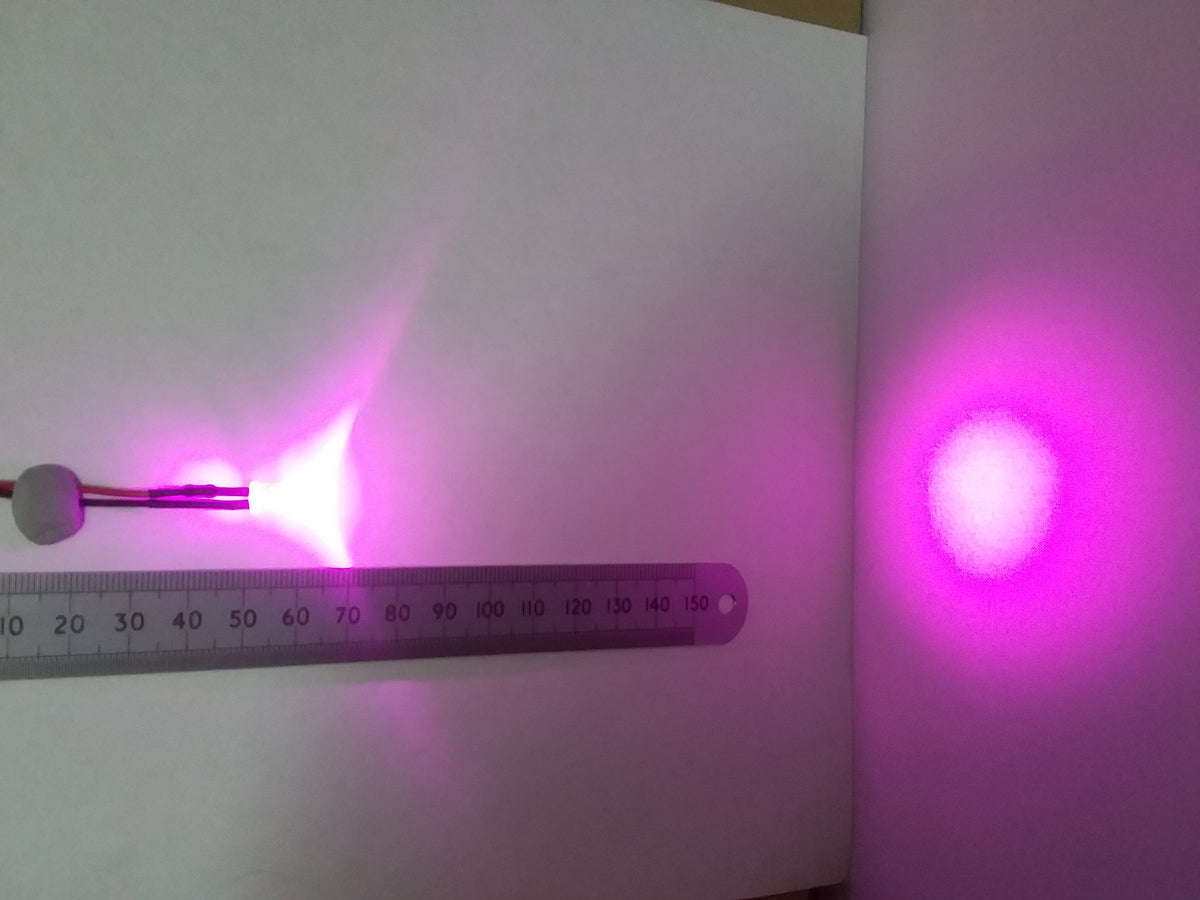 High Brightness LED 12V Volt Pre-Wired 5mm Clear Lights Constant Works 6V To 12V