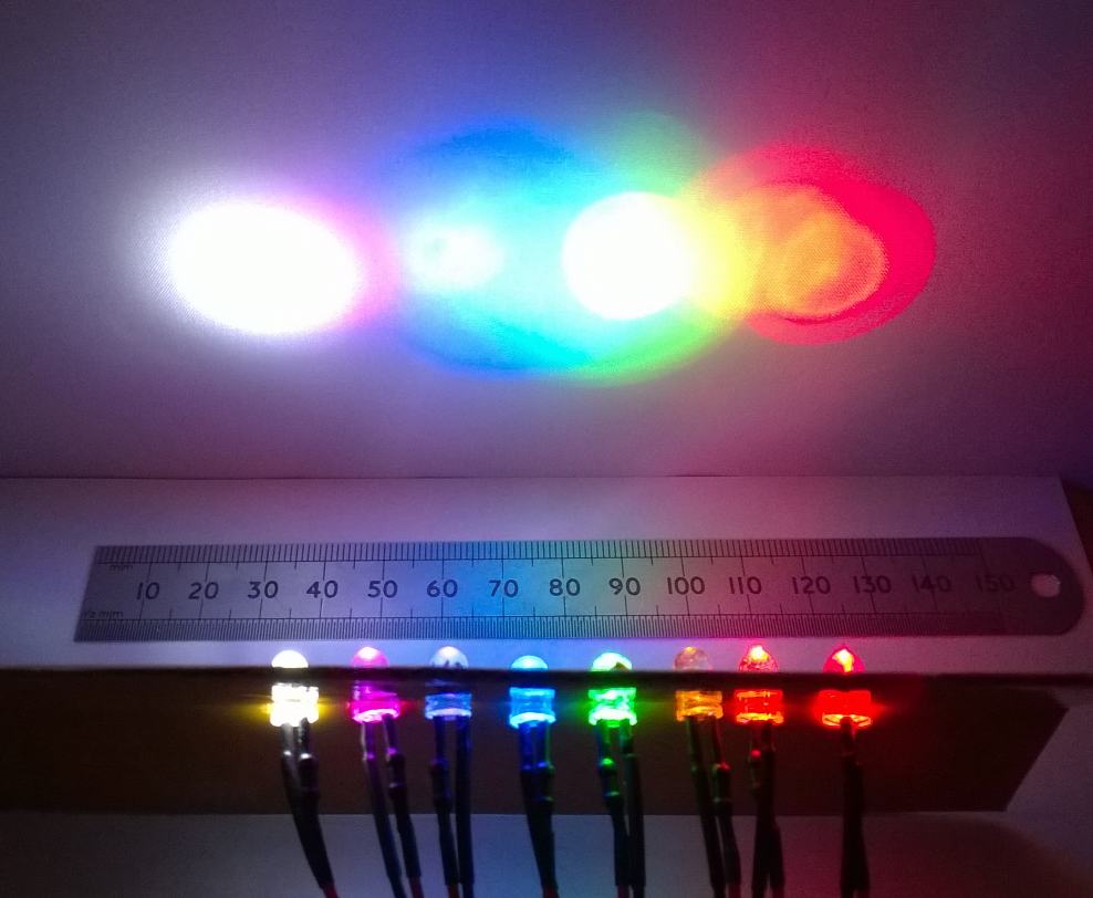 Pre-Wired LED 5V to 6 Volt 5mm Clear High Brightness Constant