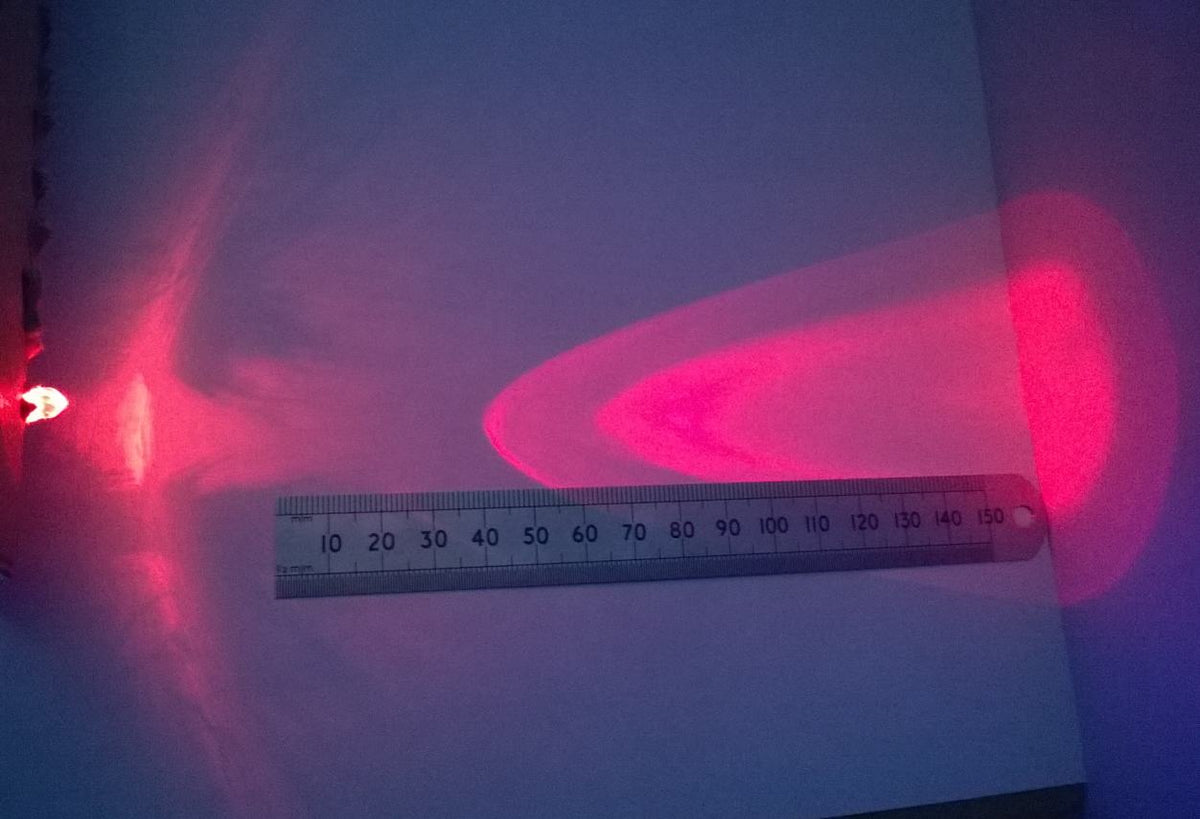 Pre-Wired LED 5V to 6 Volt 5mm Clear High Brightness Constant