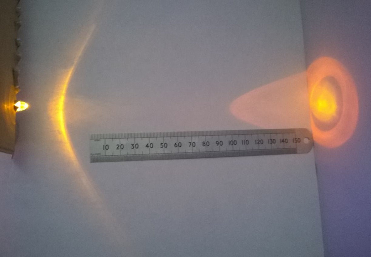 Pre-Wired LED 5V to 6 Volt 5mm Clear High Brightness Constant
