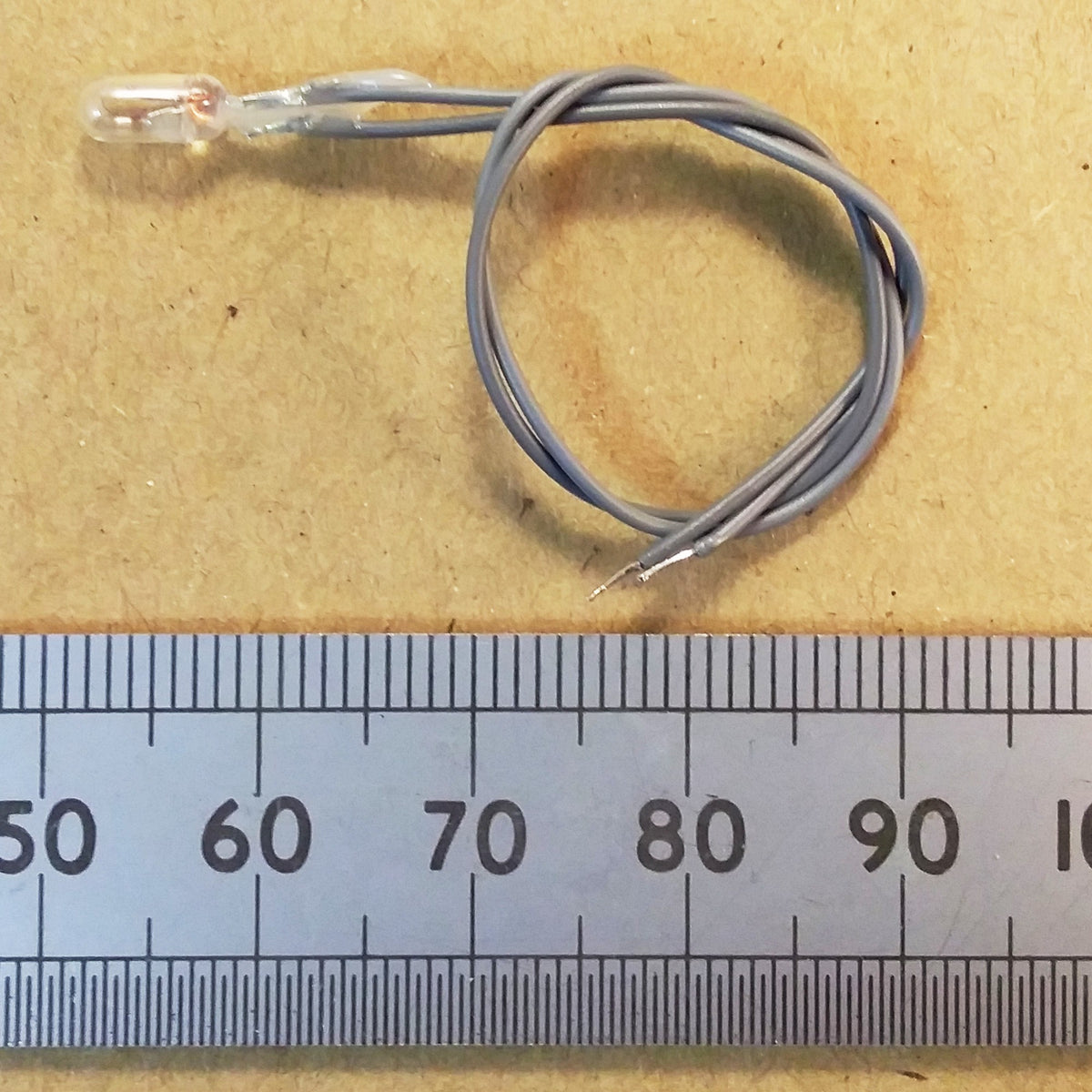 Grain Of Wheat Miniature Light Bulb Lamps Wire Leads 3V Or 6 Volt