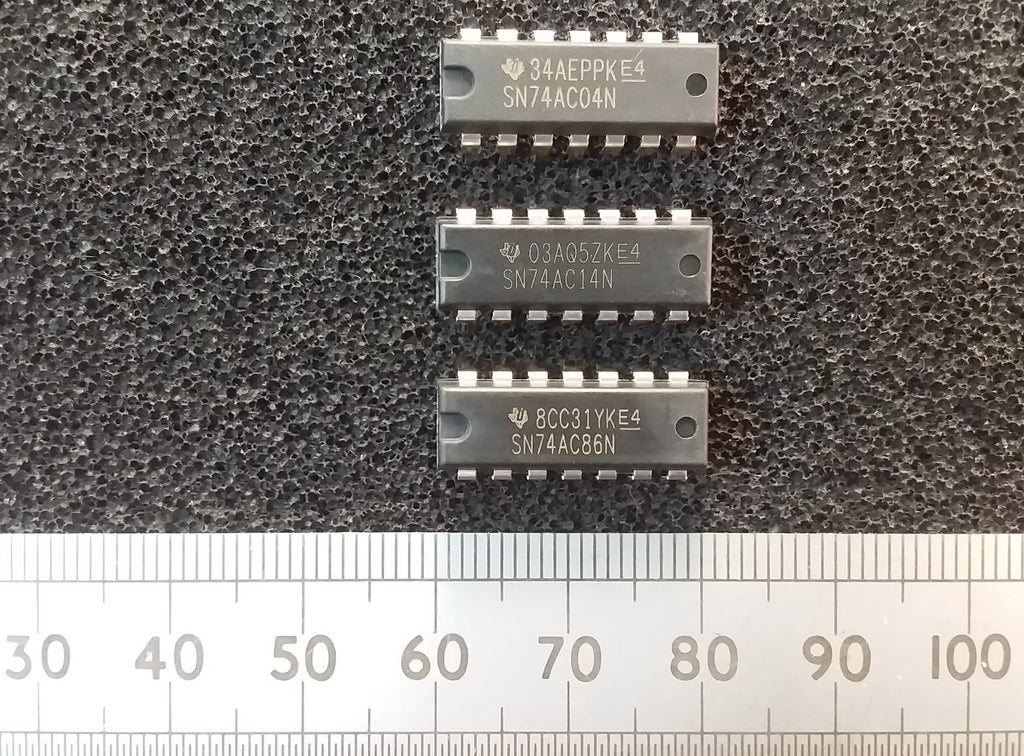 74AC CMOS High Speed Fast Logic Gate Chips DIL IC Texas Instruments