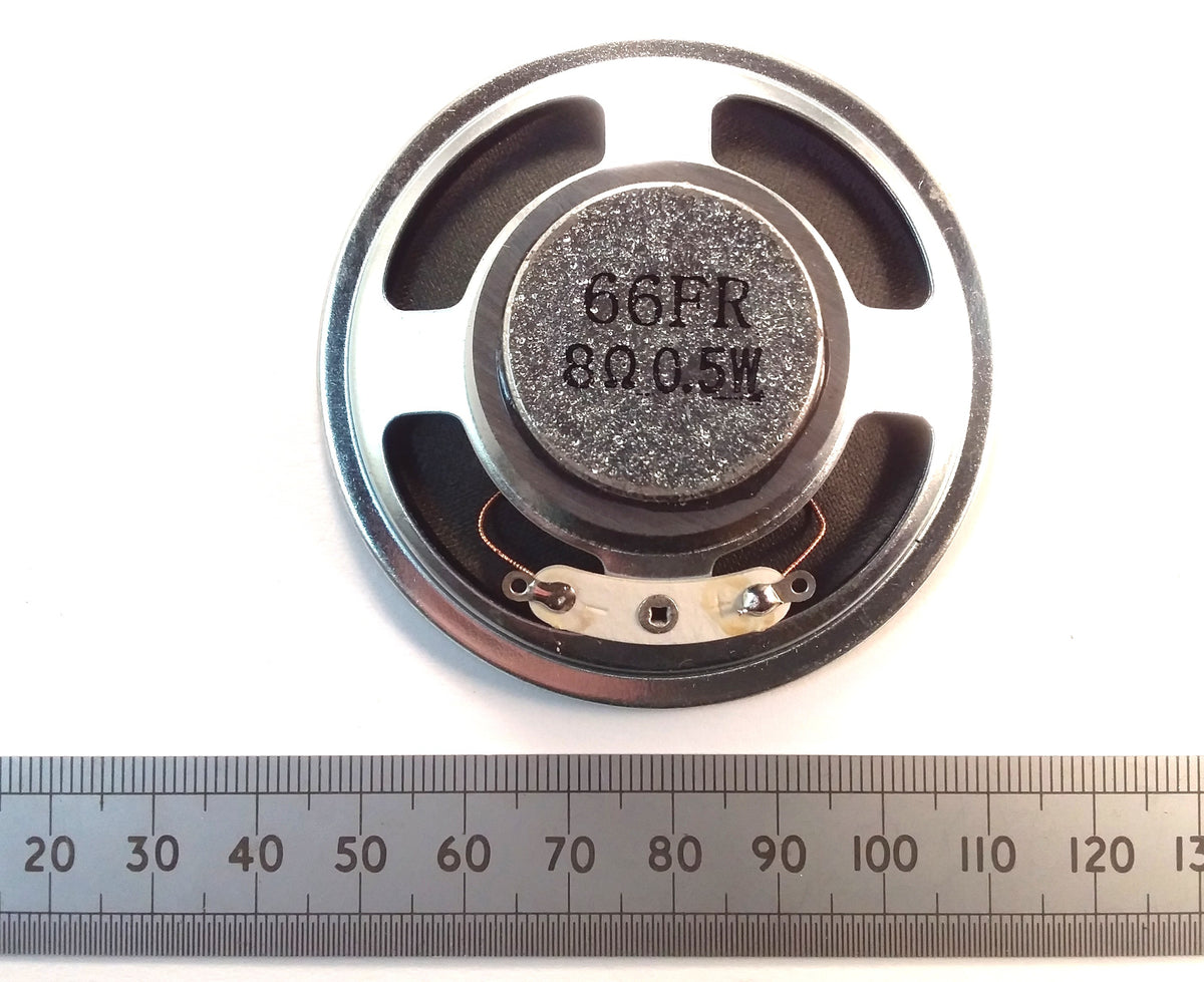 Speaker 8 Or 64 Ohm Paper or Mylar Cone 66mm Ferrite Magnet