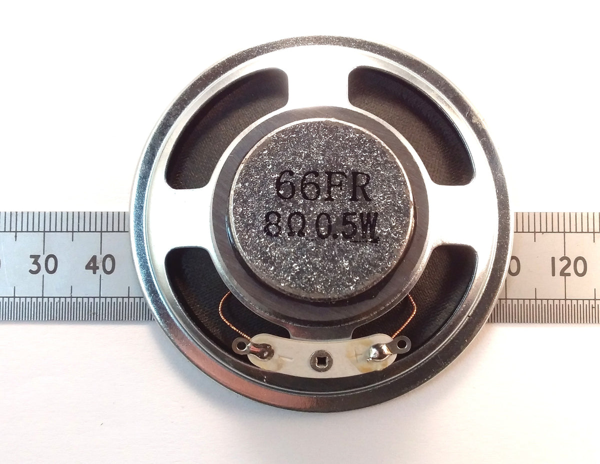 Speaker 8 Or 64 Ohm Paper or Mylar Cone 66mm Ferrite Magnet