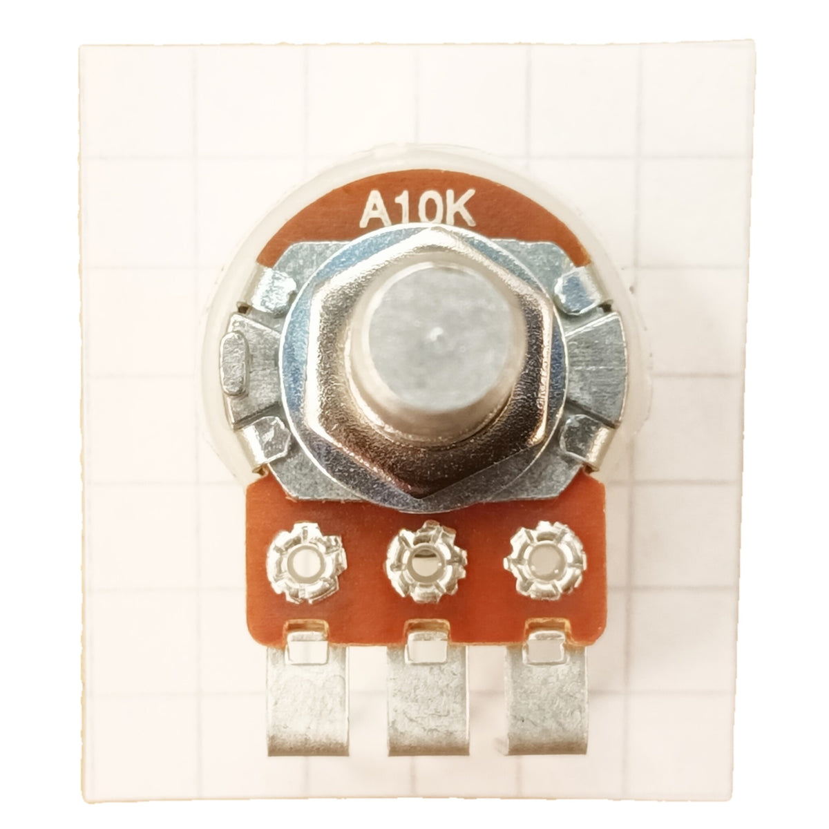 Logarithmic Potentiometer Control Vertical PCB Mount 6.3mm Round Shaft A VR63