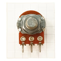 Flatted 6mm D Shaft Logarithmic Potentiometer Audio Log Volume Control A D