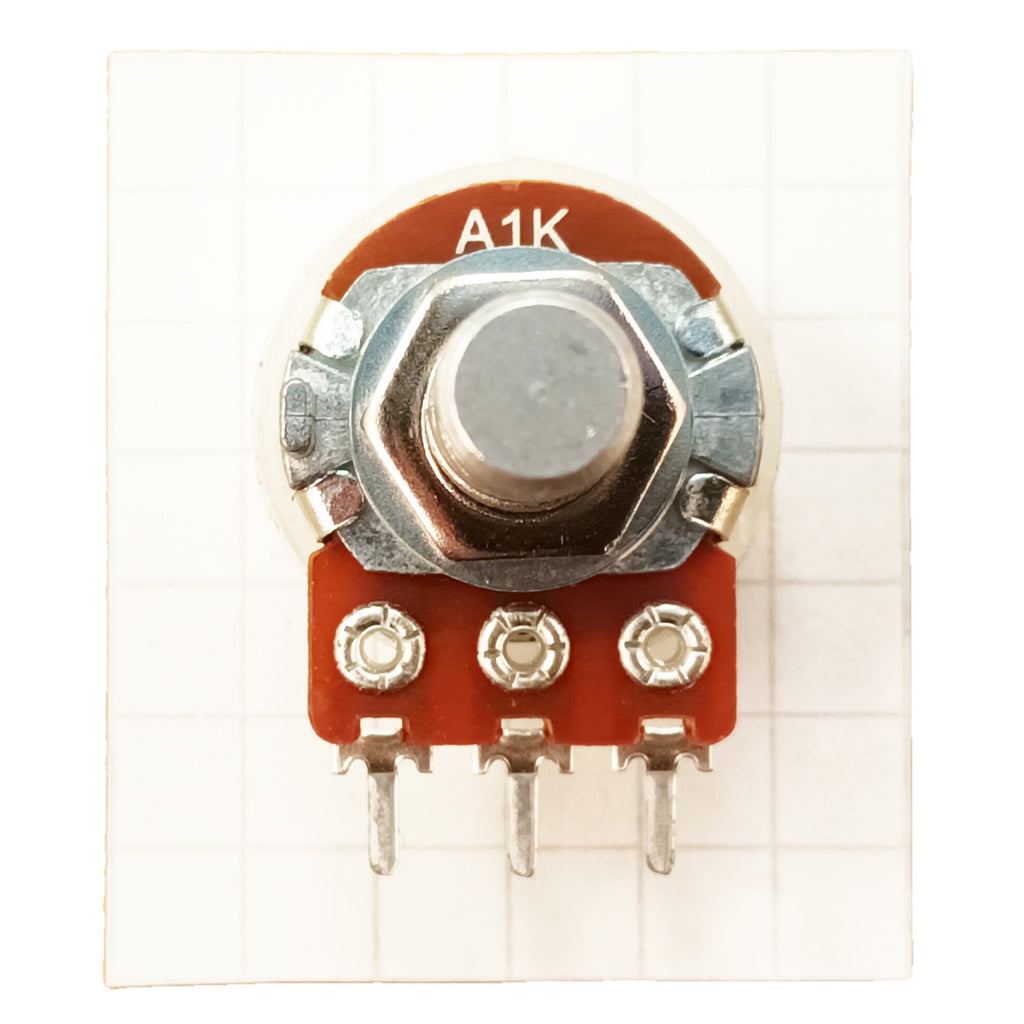 Logarithmic Audio Potentiometer 0.25" Quarter Inch Round Shaft A RSP63
