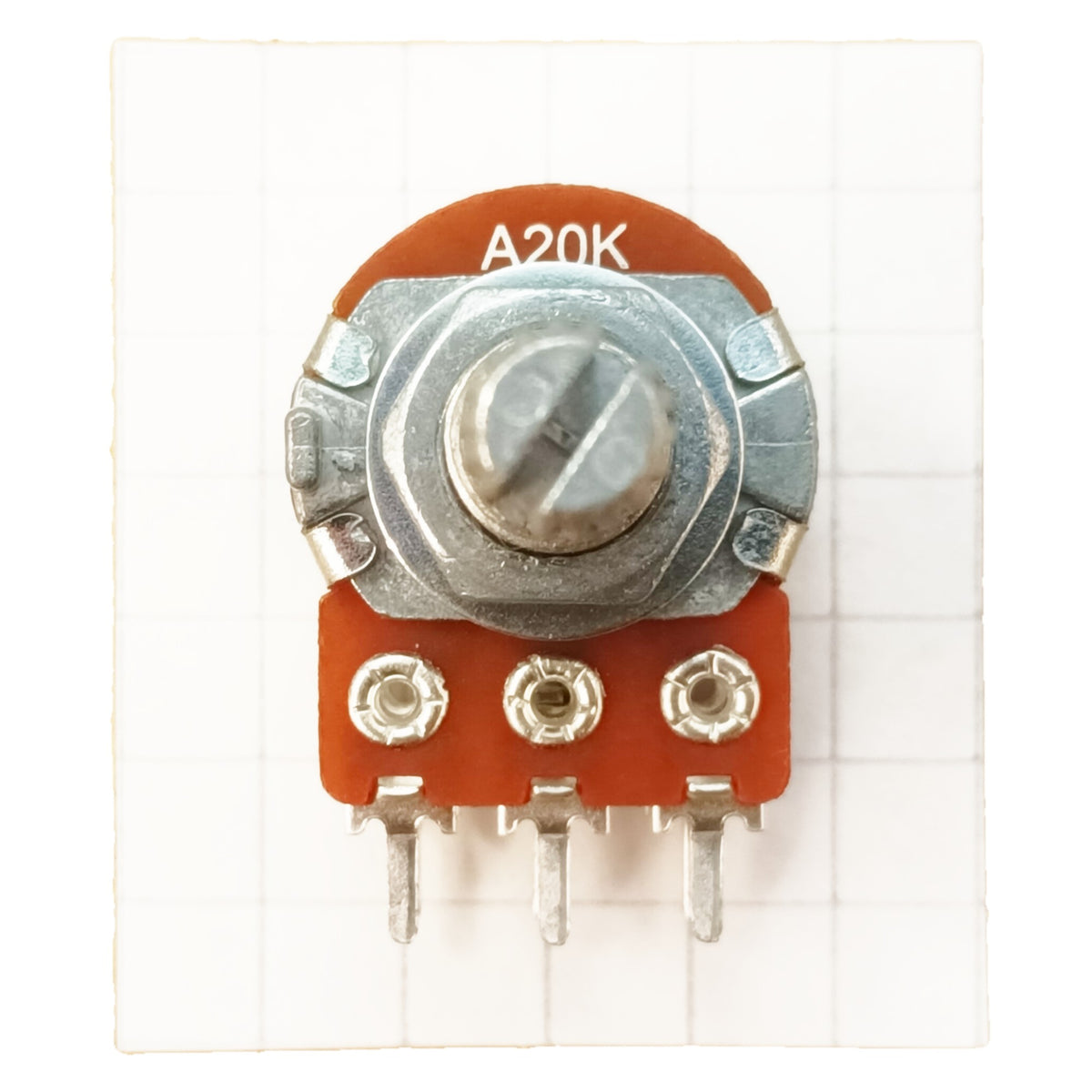 Dual Gang Potentiometer Logarithmic Audio Track Splined Shaft A ST
