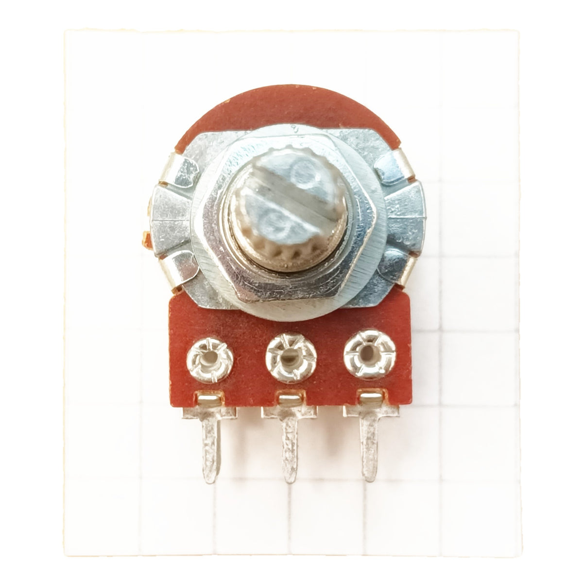 Dual Gang Potentiometer Logarithmic Audio Track Splined Shaft A ST